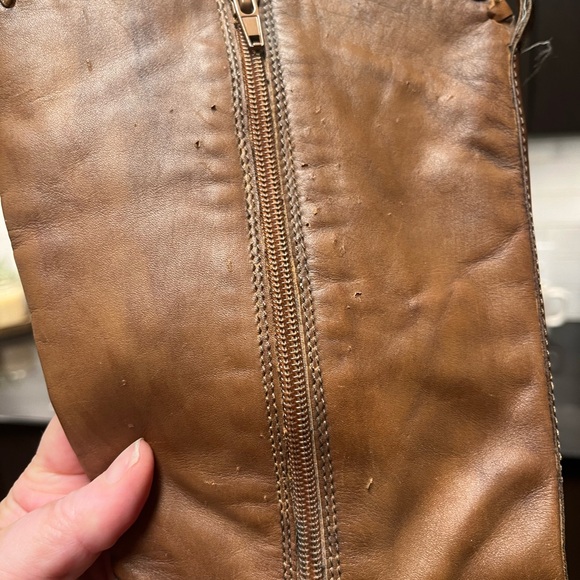 Two Lips Cowboy zip Boots SZ 8 - Picture 5 of 11